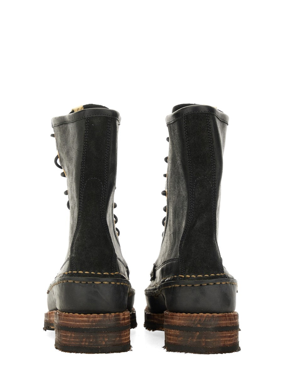 VISVIM Grizzly Camper Hi-Folk Boots