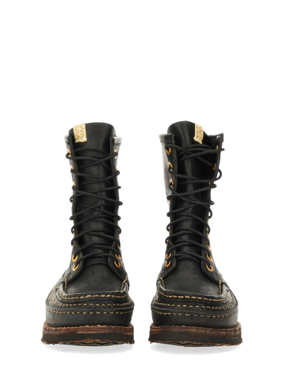 VISVIM Grizzly Camper Hi-Folk Boots
