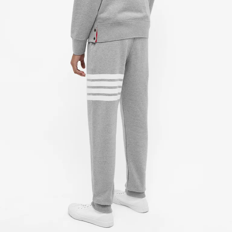 Thom Browne Classic 4-Bar Sweatpants Gray