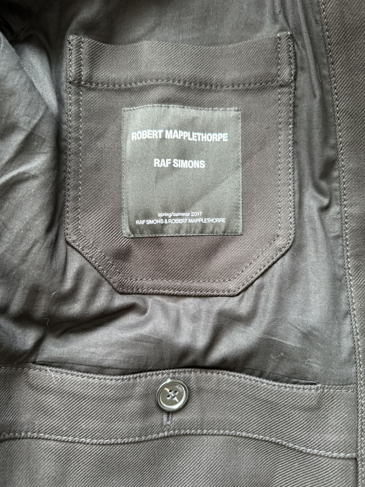 Raf Simons Robert Mapplethorpe Coat Excellent condition