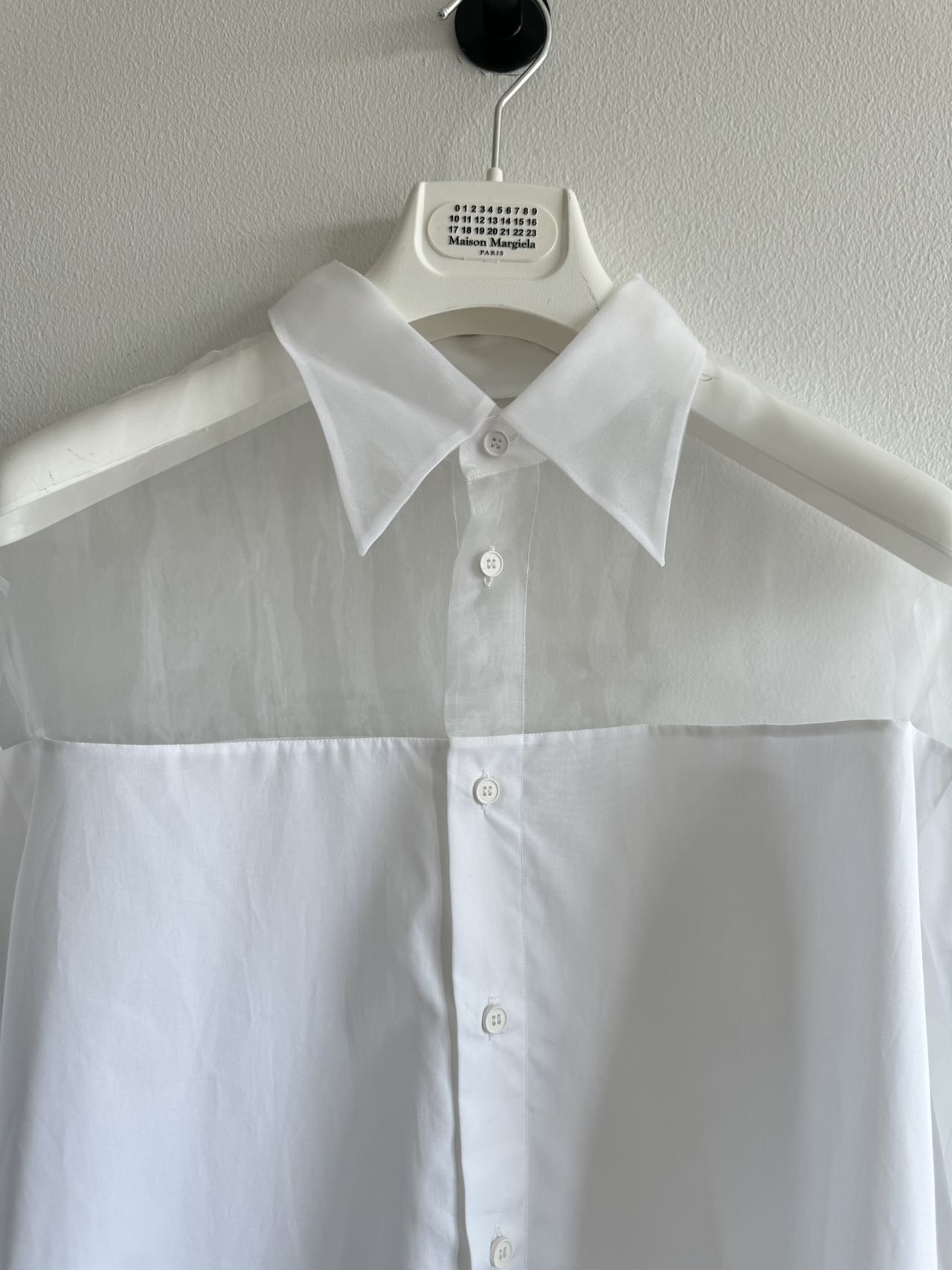 Maison Margiela Cotton Polyester Button-Down Shirt
