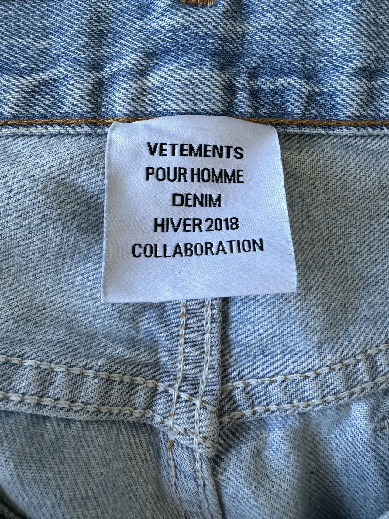 Vetements x Levi’s 501 Jeans from the AW 17-18 collection