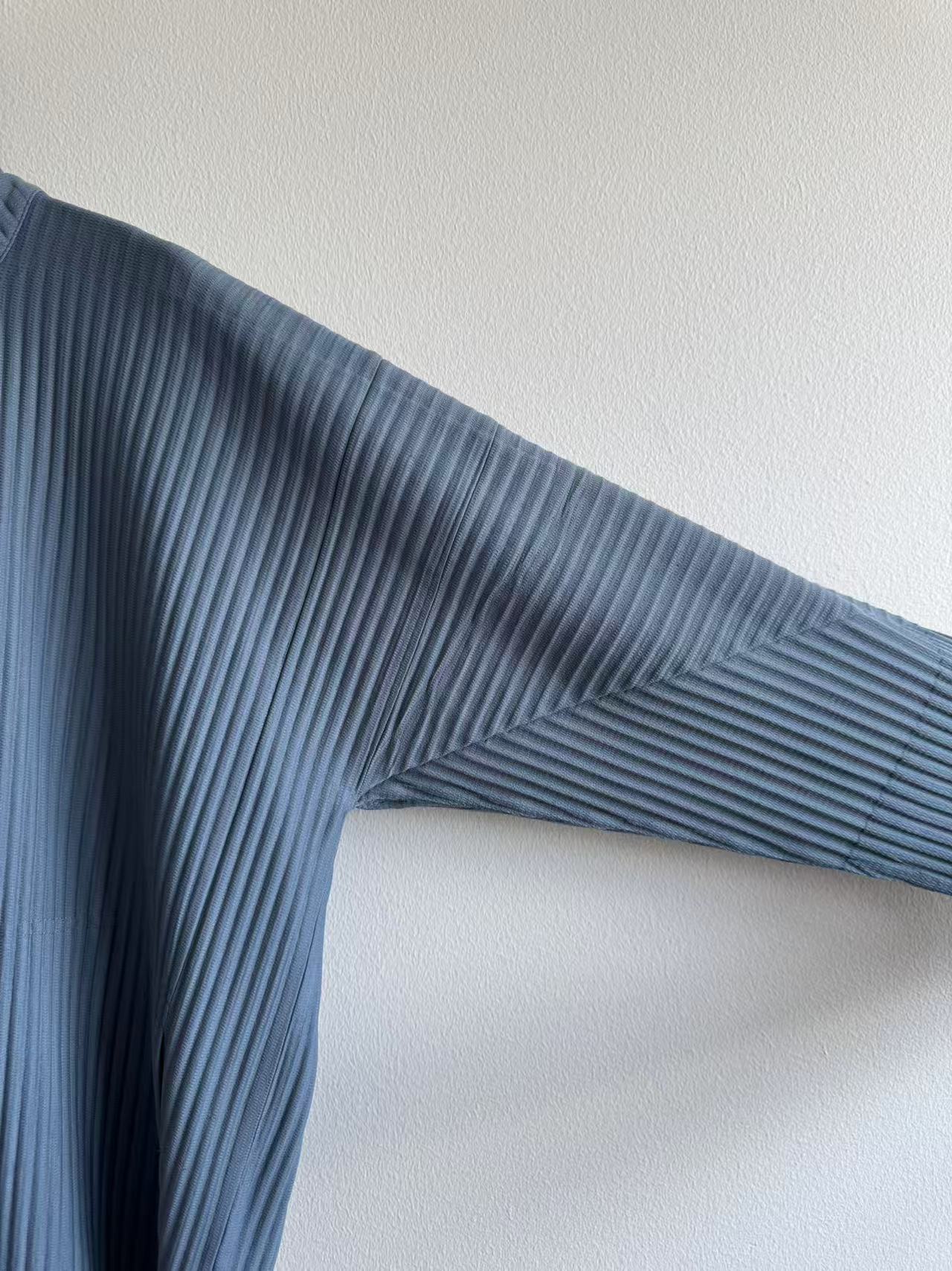 Homme Plissé Issey Miyake Blue Zip Jacket