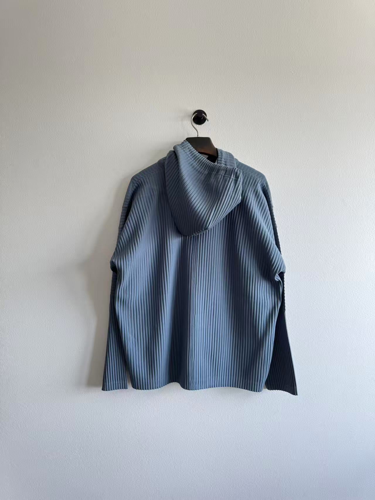 Homme Plissé Issey Miyake Blue Zip Jacket