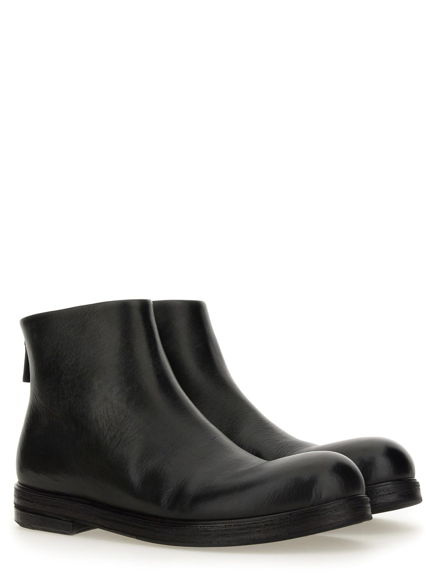 MARSÈLL PUMPKIN WEDGE BOOT LEATHER