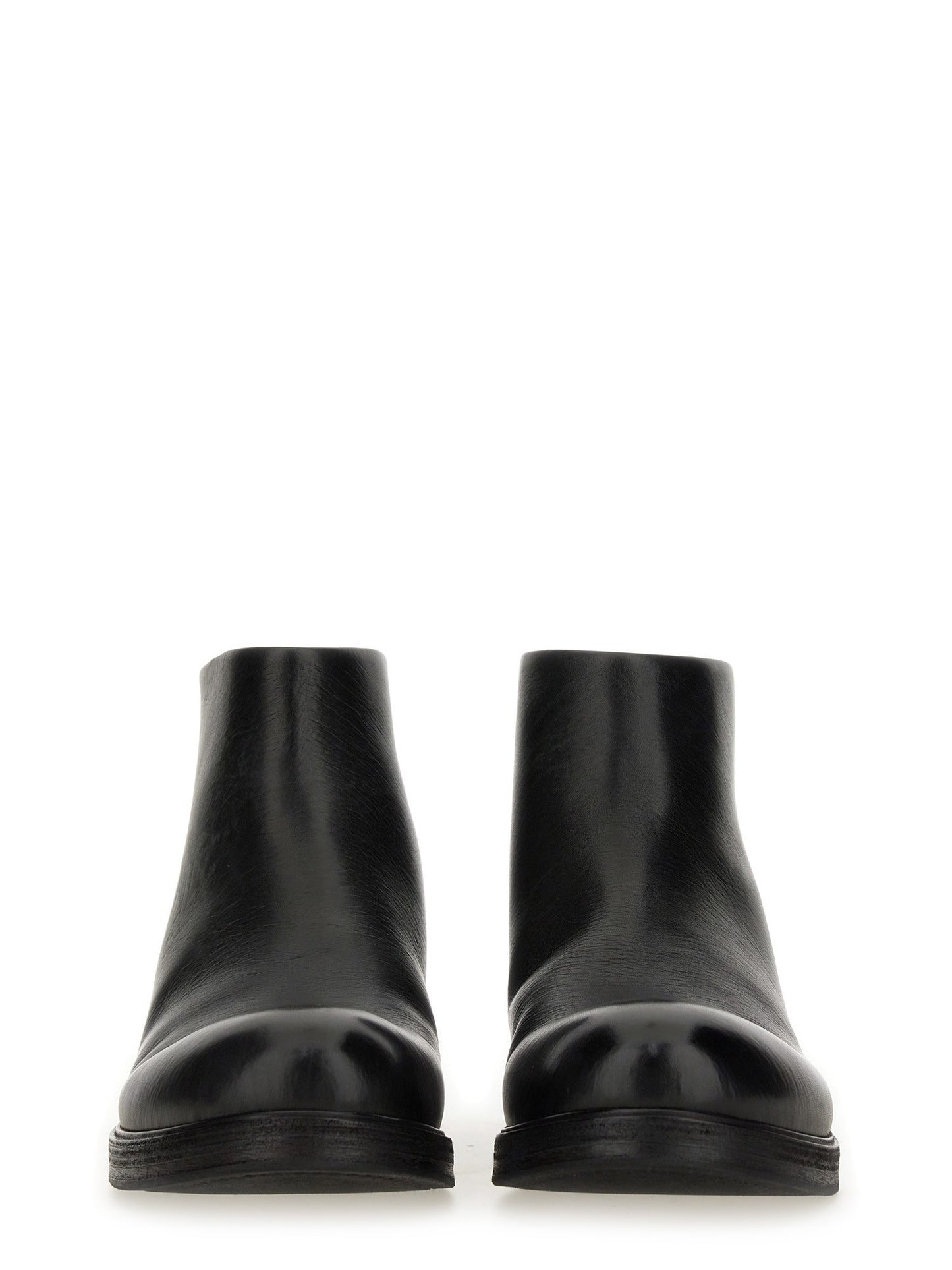 MARSÈLL PUMPKIN WEDGE BOOT LEATHER