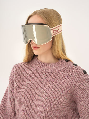Chloe Cassidy Ski Goggles Women's Sunglasses CH0072S-001 Brand New