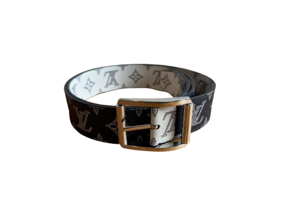 Louis Vuitton Monogram Chapman Brothers Rhino Lion Belt