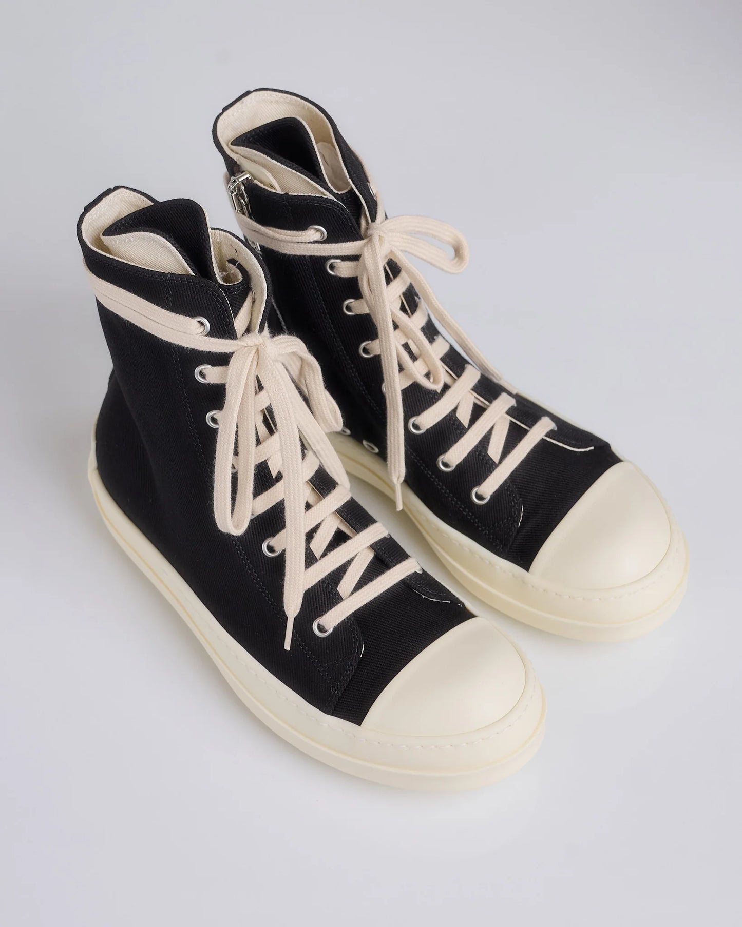 Rick Owens Hollywood DRKSHDW Sneaker High Black Milk