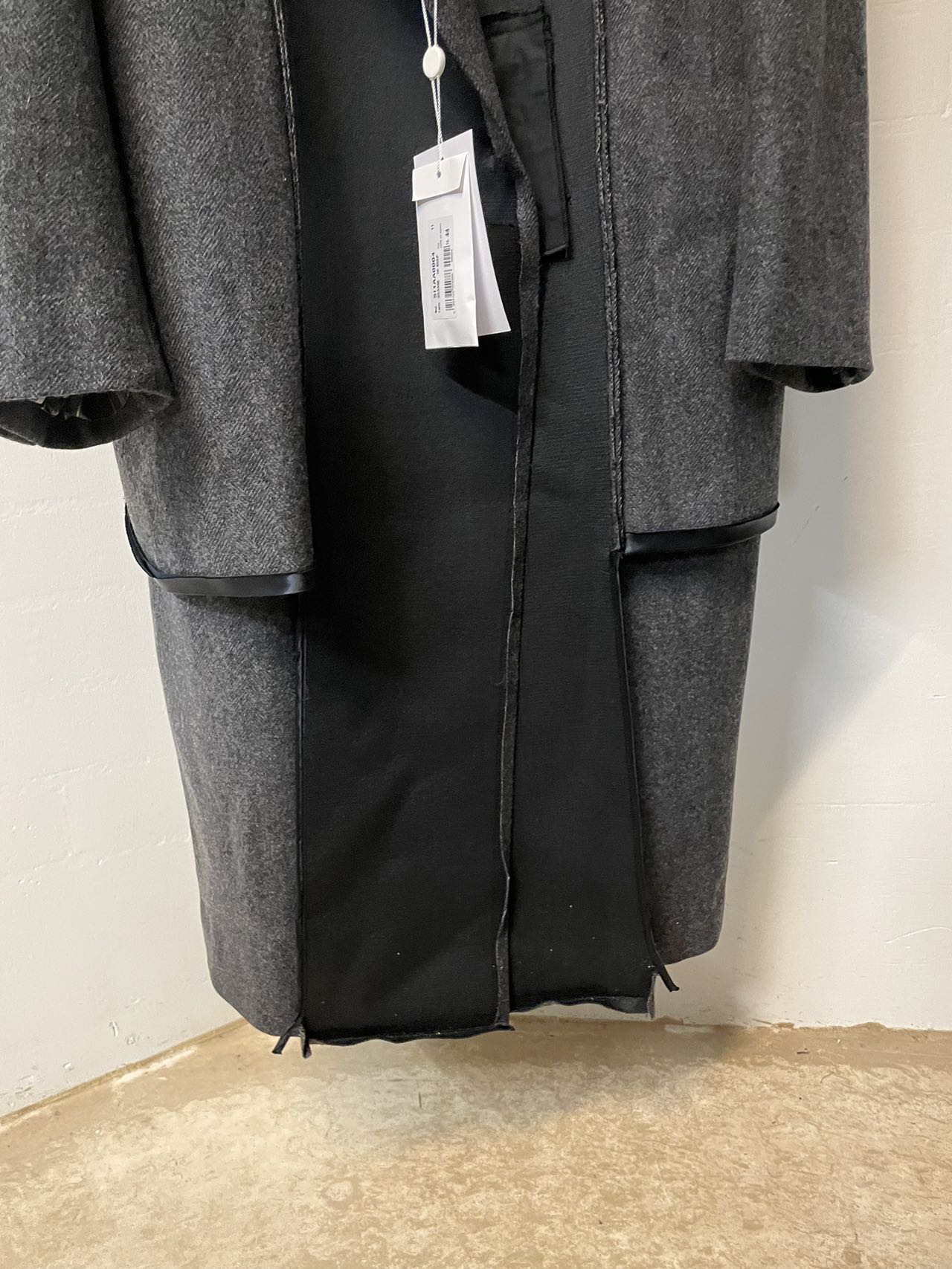 Maison Margiela Panelled Mid-Length Coat