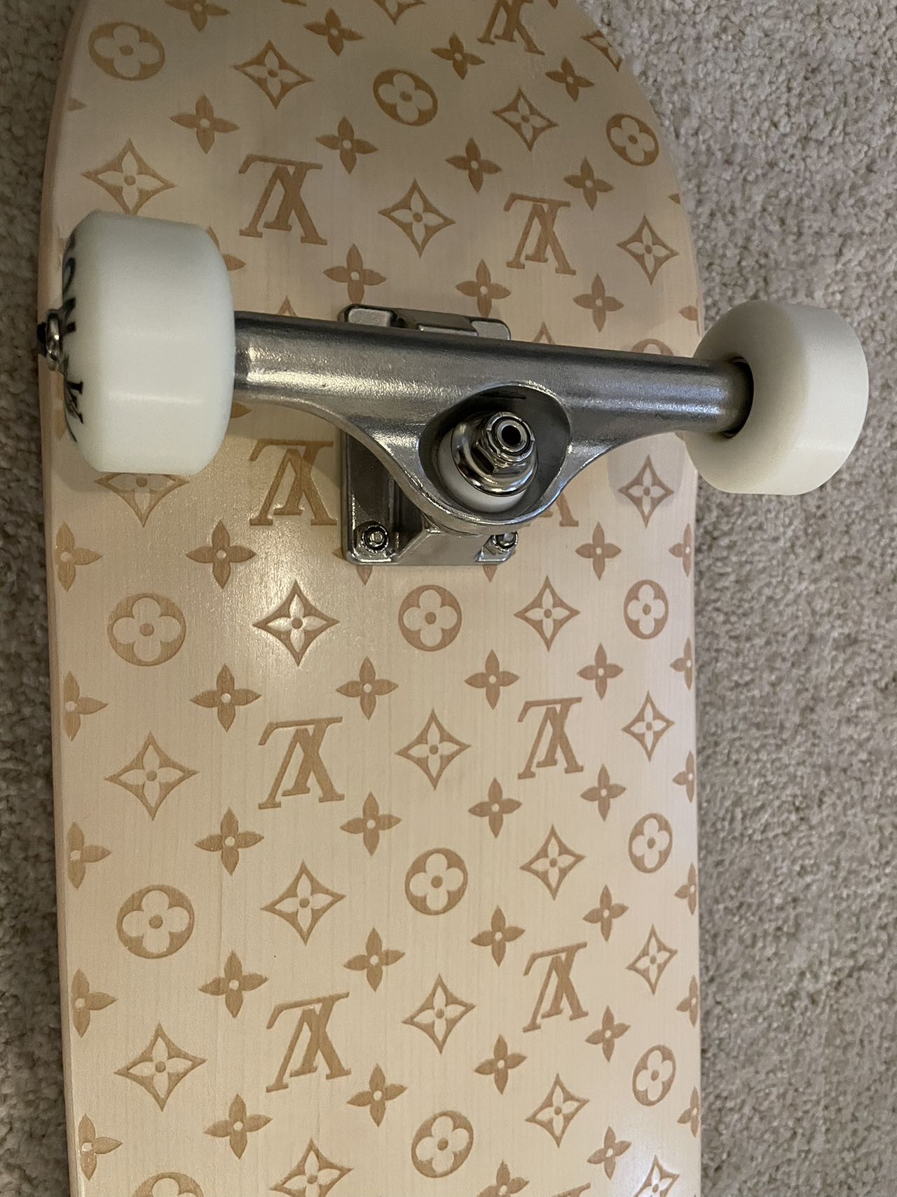 Louis Vuitton SS21 Virgil Abloh Monogram LV Skateboard