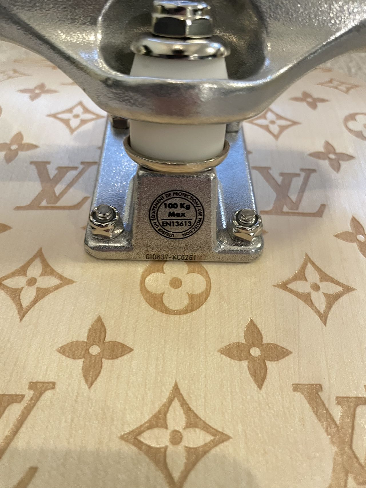 Louis Vuitton SS21 Virgil Abloh Monogram LV Skateboard