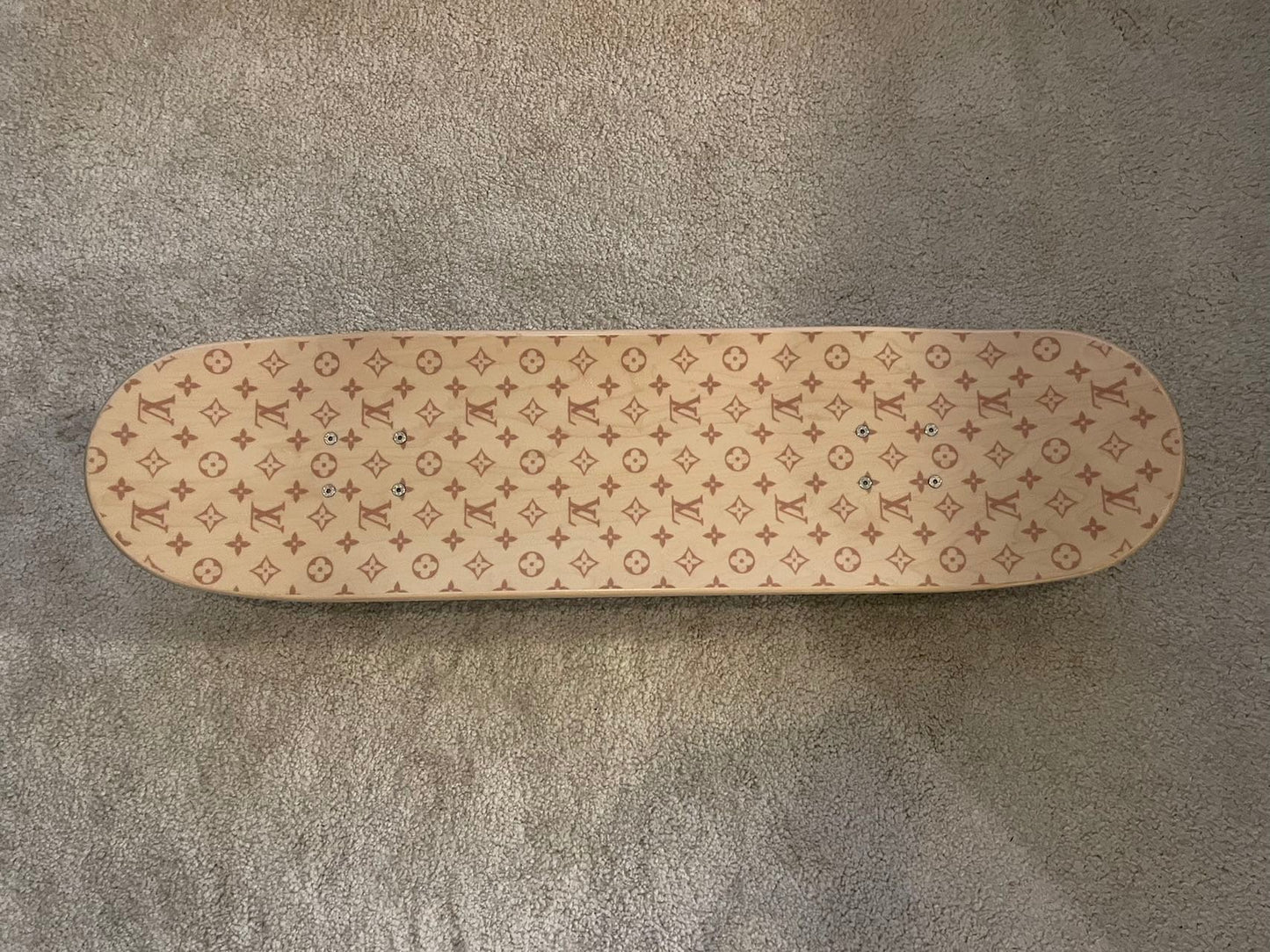 Louis Vuitton SS21 Virgil Abloh Monogram LV Skateboard