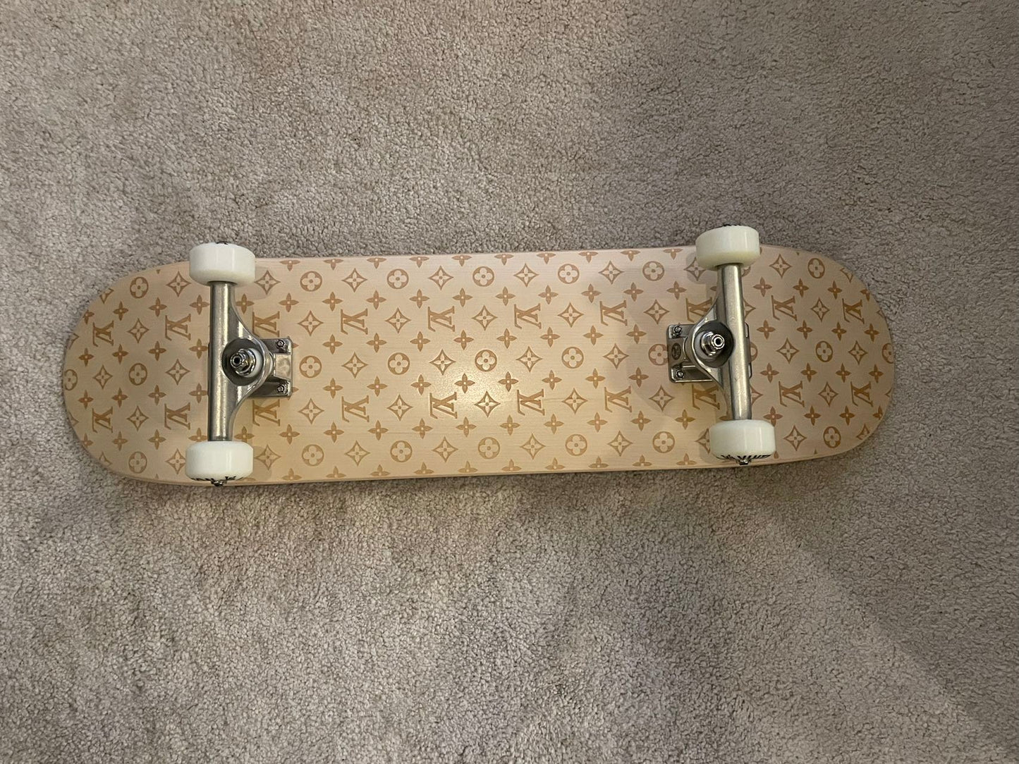 Louis Vuitton SS21 Virgil Abloh Monogram LV Skateboard