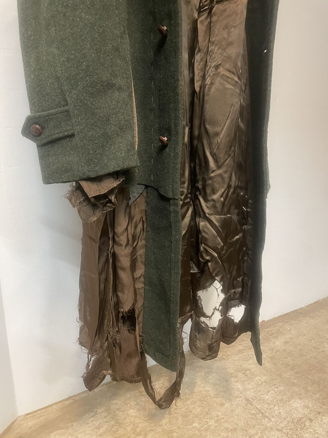 Maison Margiela Destroyed-Look Coat