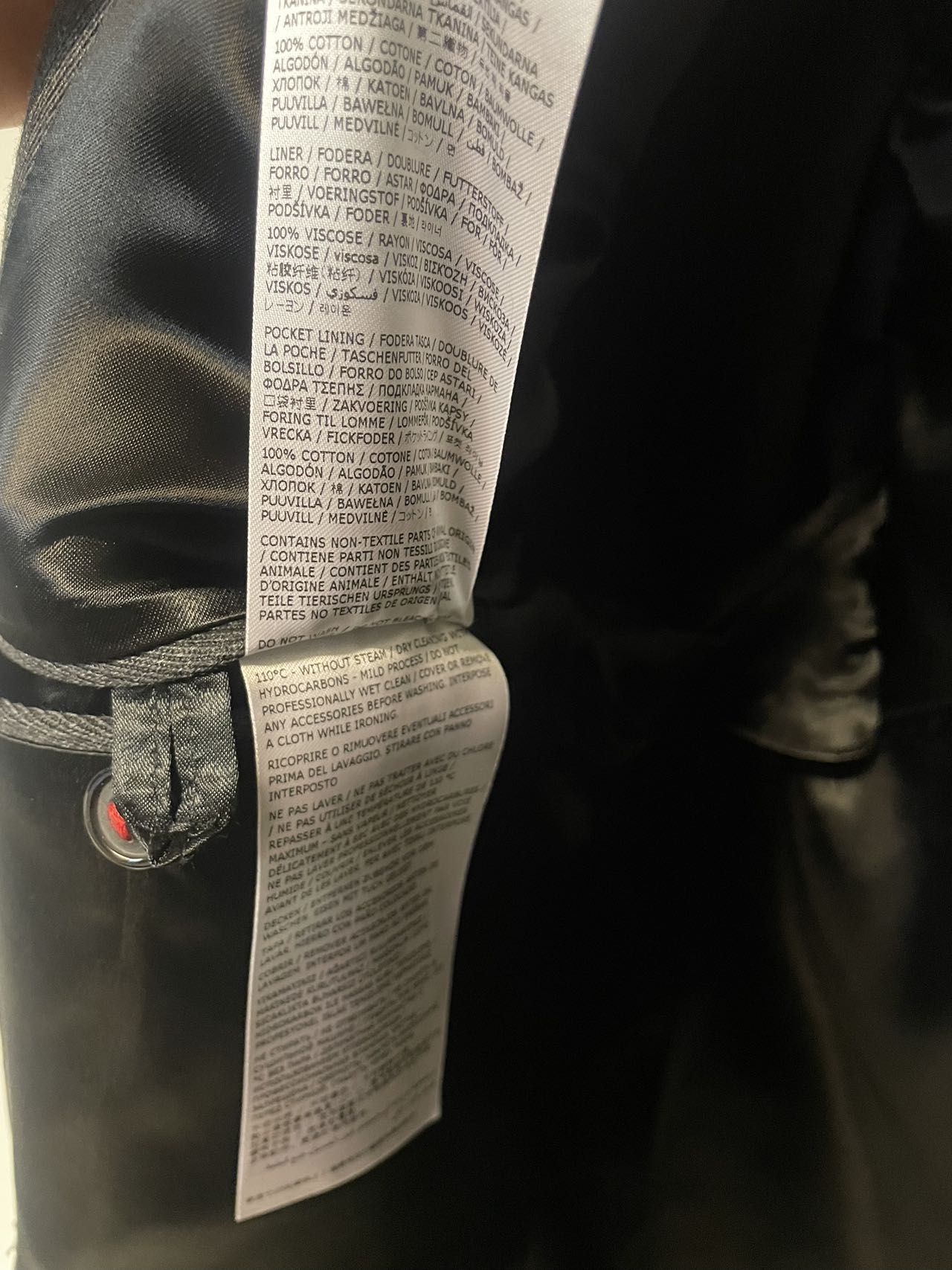 Margiela Spliced Work-In-Progress Wool Coat