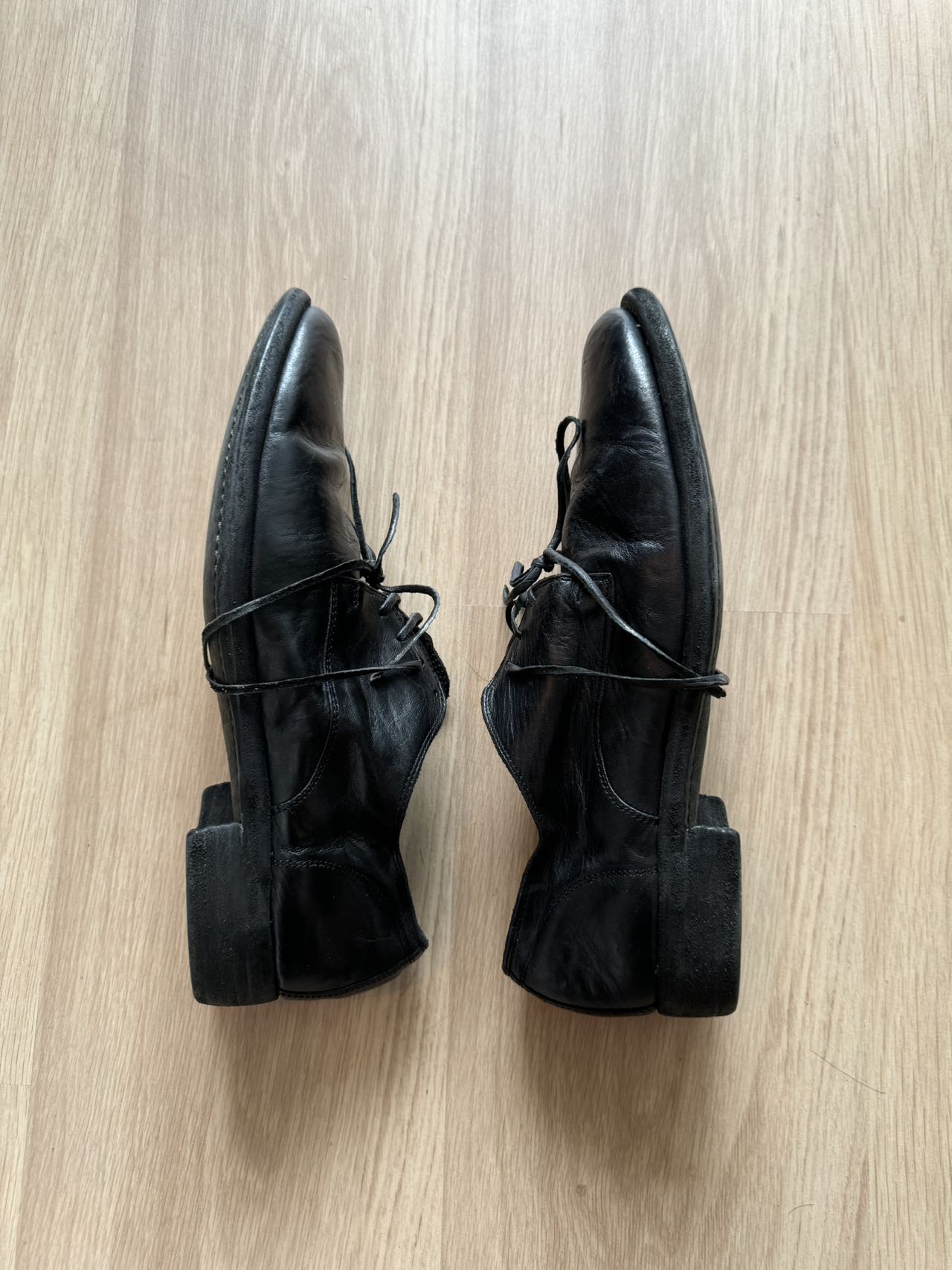 Guidi 992 Horse Full Grain Black Shoes