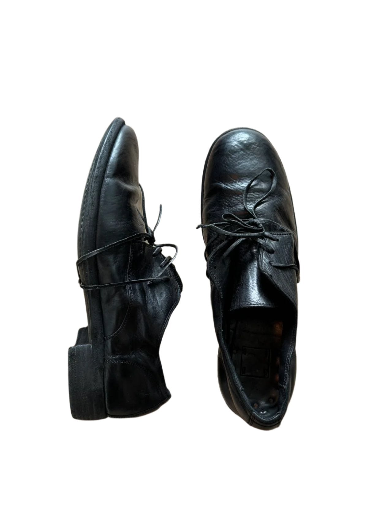 Guidi 992 Horse Full Grain Black Shoes