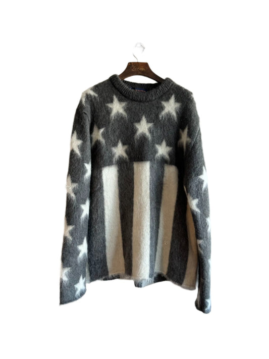 Louis Vuitton x Virgil Abloh Mohair Flag Sweater