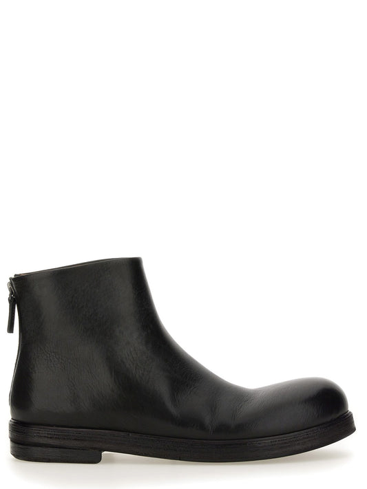MARSÈLL PUMPKIN WEDGE BOOT LEATHER