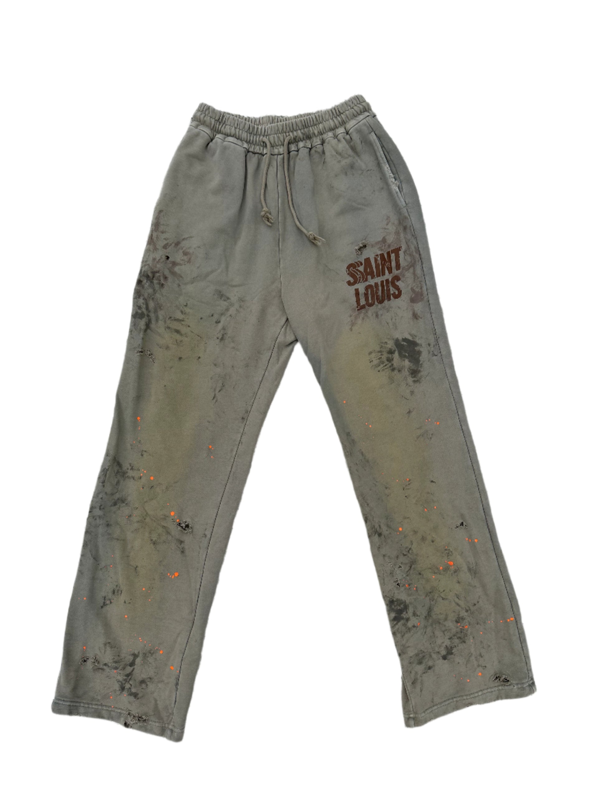 Sssaint Louis Distressed Sweatpants