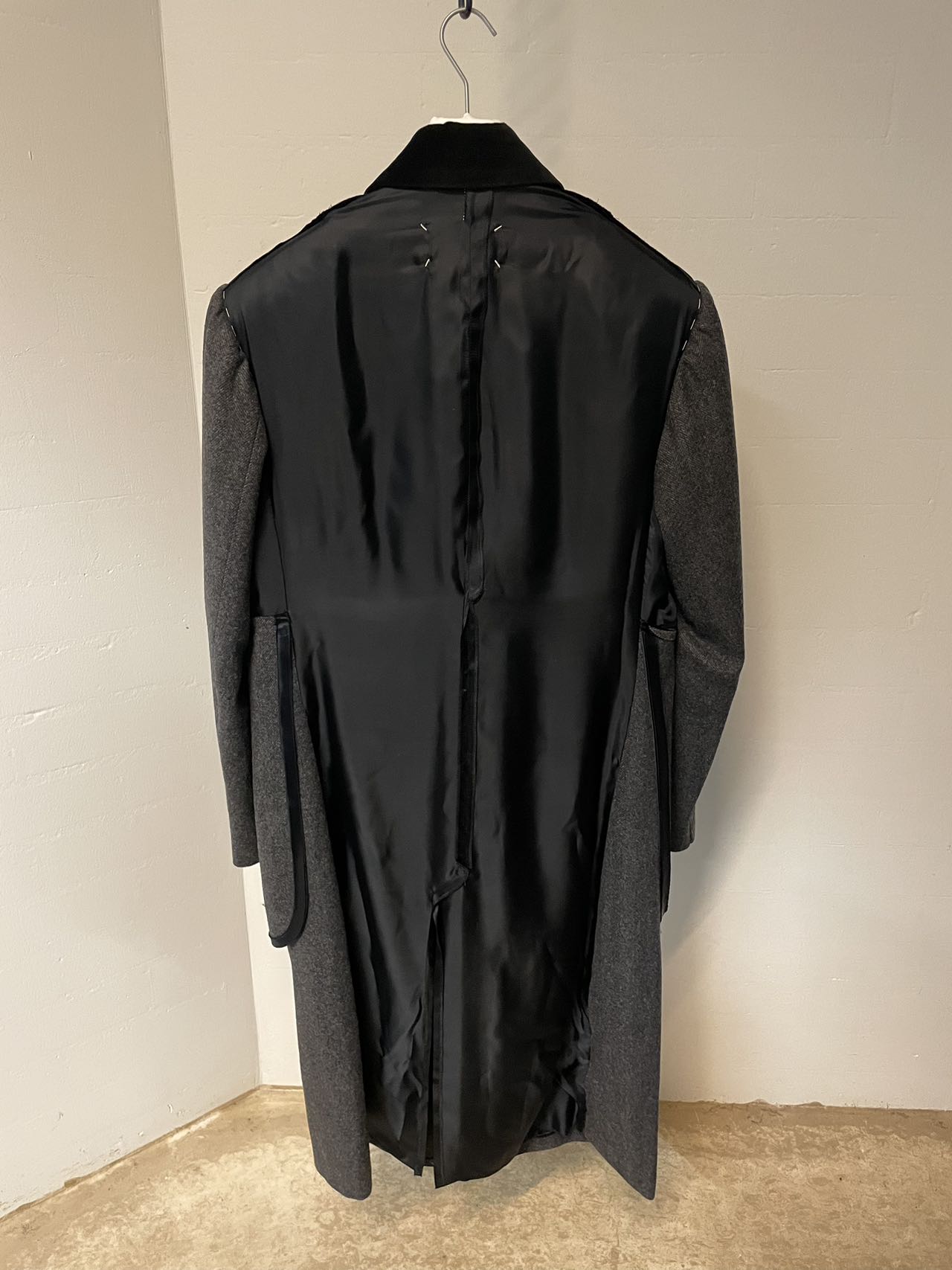 Maison Margiela Panelled Mid-Length Coat