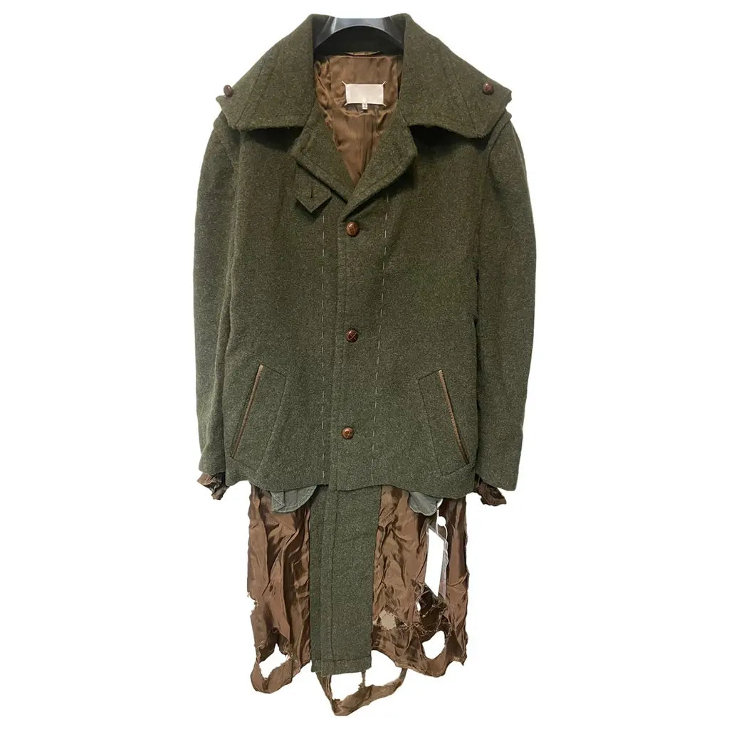 Maison Margiela Destroyed-Look Coat