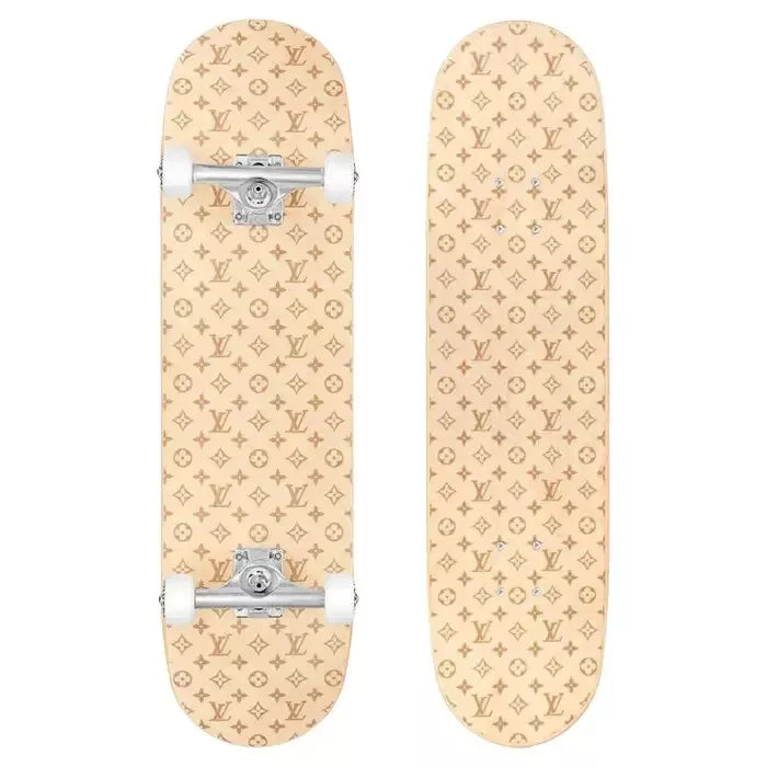 Louis Vuitton SS21 Virgil Abloh Monogram LV Skateboard